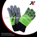 New design long serve life wholesale green work glove